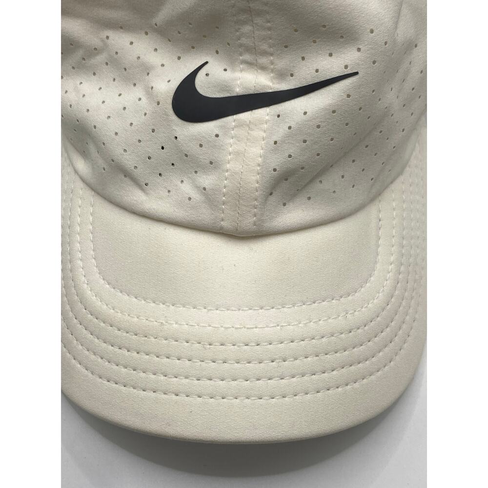 NIKE Men's White Dri-Fit ADV Heritage 86 Perforated Hat SZ OS - Picture 6 of 10